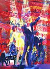 Frank Liza and Sammy at Royal Albert Hall by Leroy Neiman